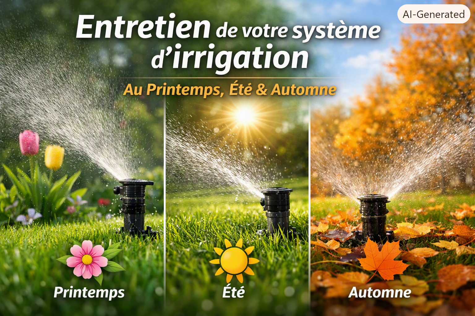 Entretien de votre système d'irrigation: des arroseurs automatiques dans votre jardin? Cet article est pour vous.